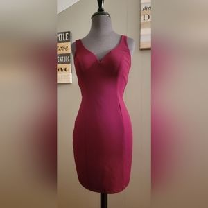 B Darlin Dress maroon